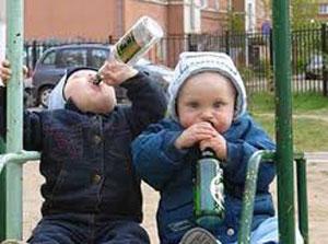 Детский пивной алкоголизм
